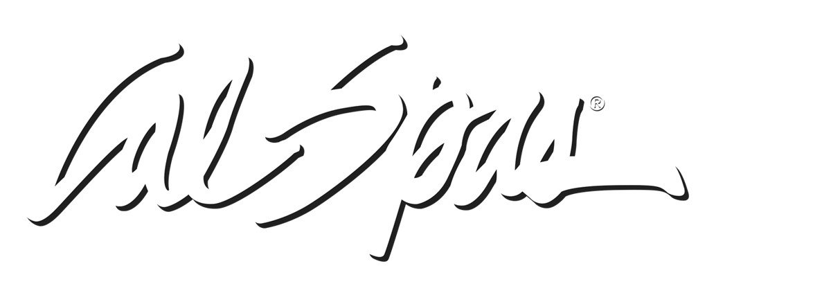 Calspas White logo hot tubs spas for sale Madison