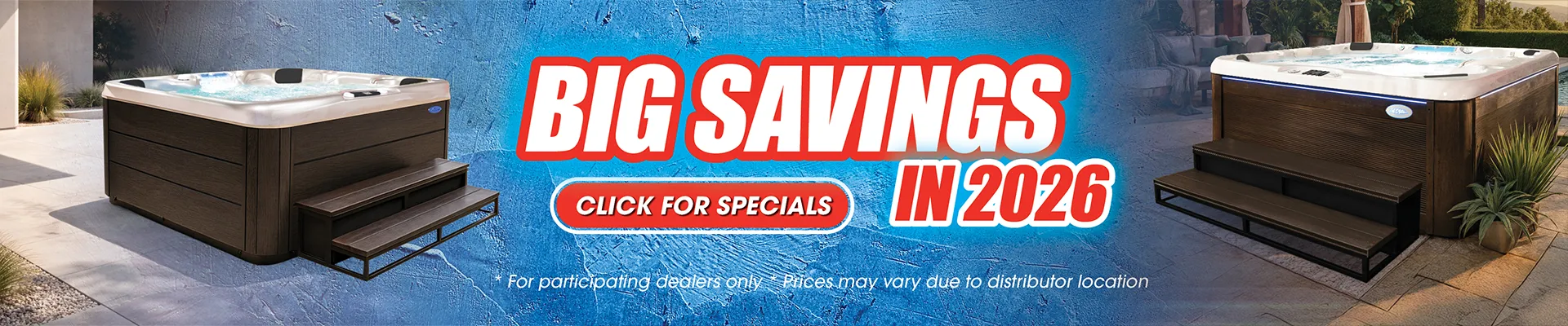 Calspas hot tub being used in a family setting - Madison