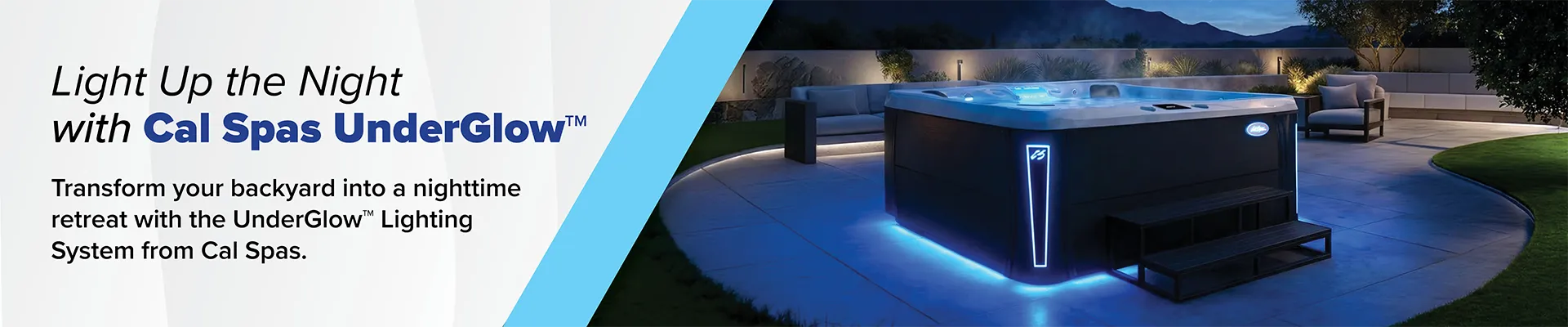 Calspas hot tub being used in a family setting - Madison